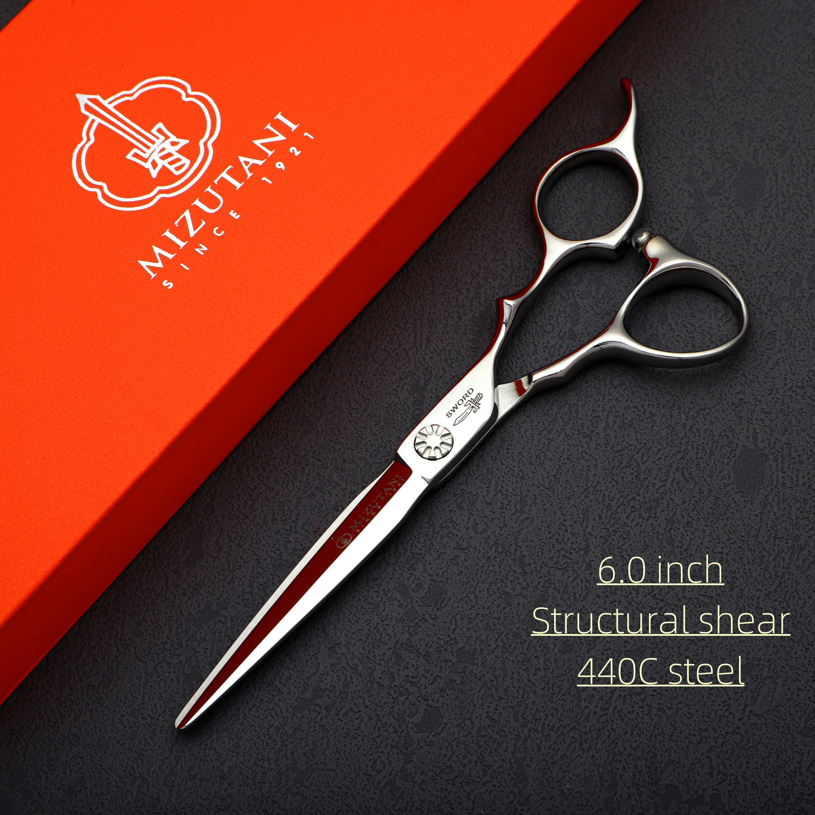 MIZUTANI professional hairdressing scissors thinning shears 6-6.5-7 inch barber scissors VG10 steel Hair cutting machine 240716