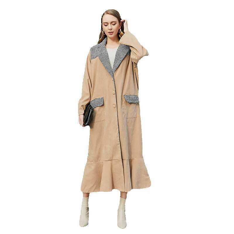 New Product Retro Sleeveless Winter Style Winter Payment Long Solid New Pattern Ventilation Business Affairs Autumn Dress Women Loose Self-cultivation