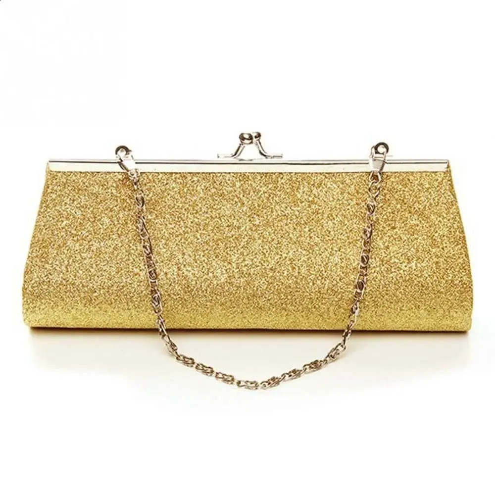 Sparkly with The Chain Wedding Banquet Purse Glitter Shoulder Bag Evening Clutch Handbag 250218