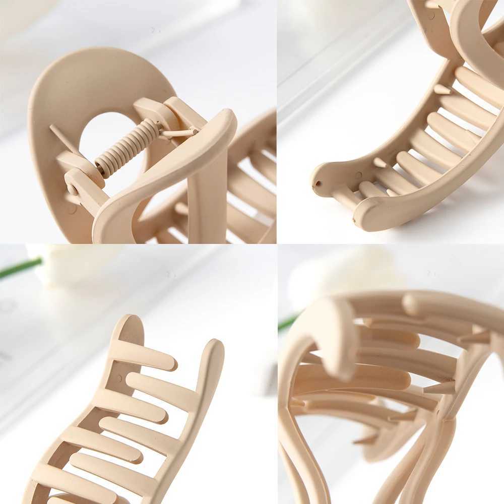 13cm Large Black Hair Clip for Women Fashion French Elegant Hairgrips Korean Hair Claw Hairclips Girls Hairpins Hair AccessoriesL240727