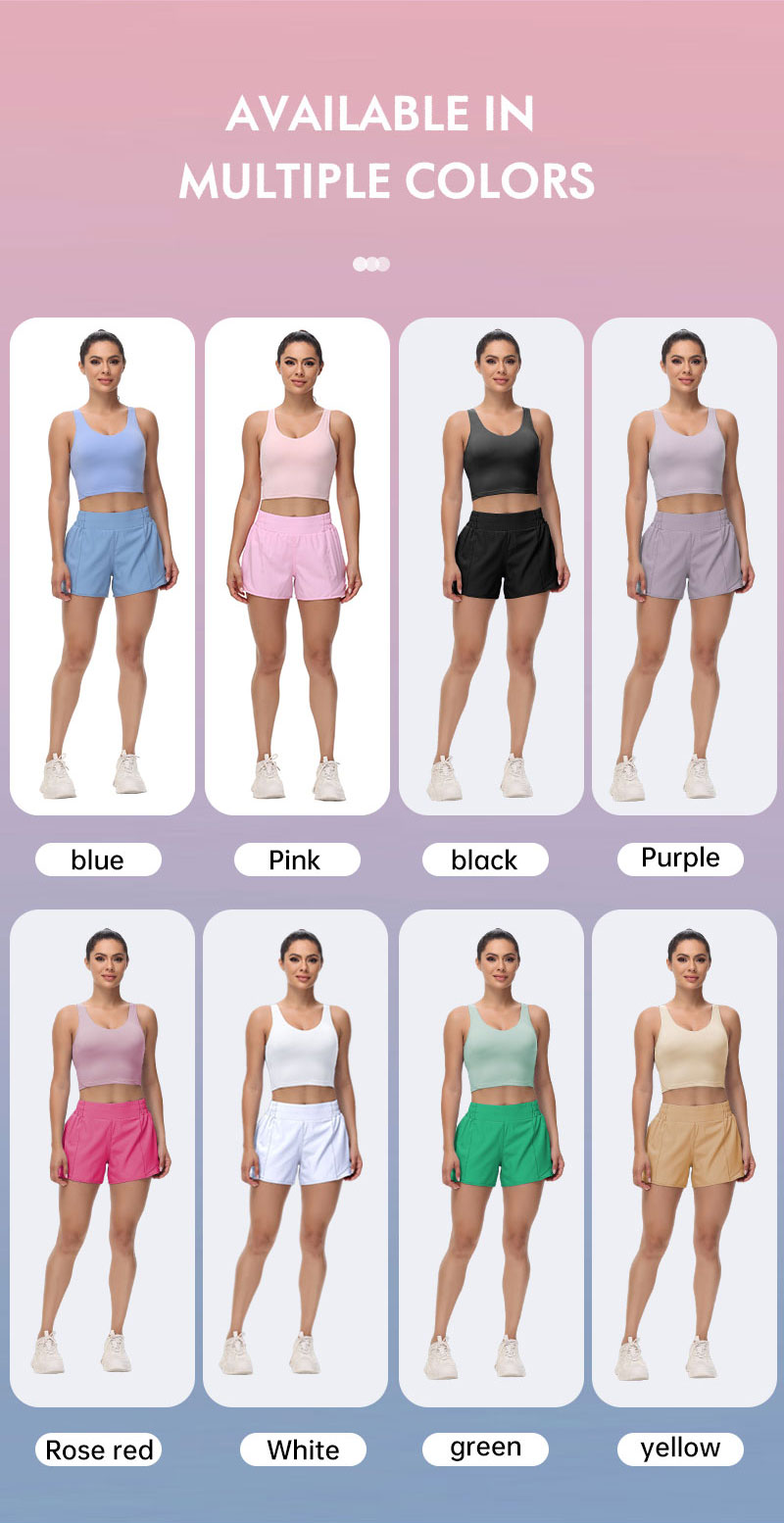 Womens Hotty Hot High-Rise Lined 4 Gym Fitness Training Tights Sport Quick-drying Short Pants Fashion Trousers XJ260206