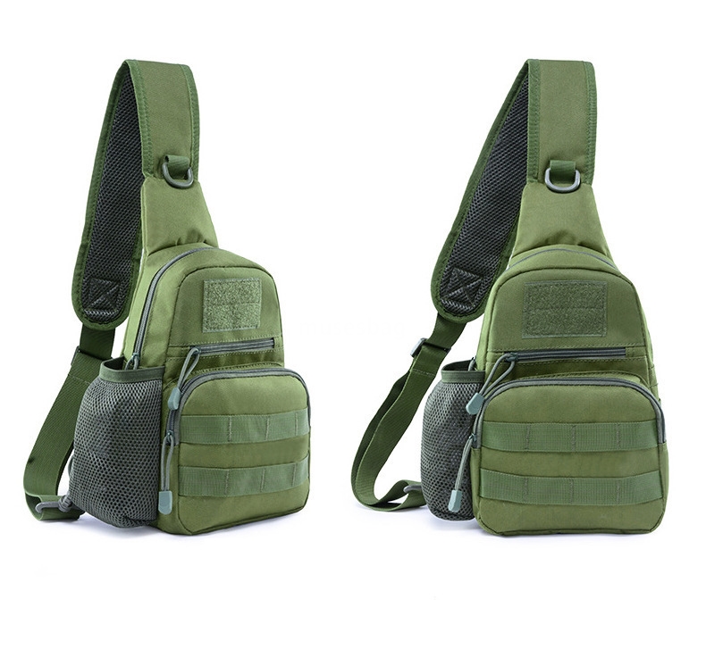 New Oxford Cycling crossspan shoulder bag Large capacity military camouflage sports outdoor tactical crossbody bag men's chest bag