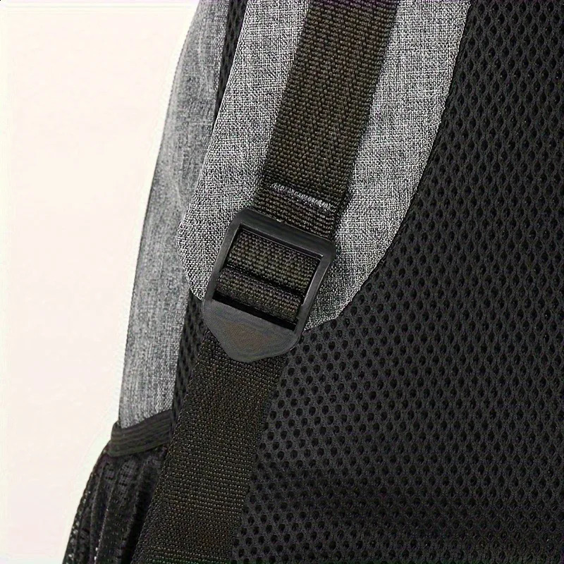Large Capacity Backpack Mens And Womens Student Computer BagMulti Pocket Waterproof Wearresistant Commuting BackpackChr y240919
