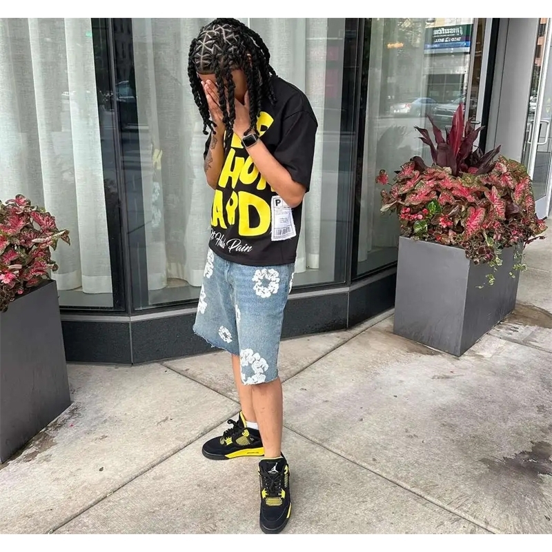 Harajuku high street gothic streetwear y2k top oversized short letter print graphic t shirts korean shirt men clothing 240726