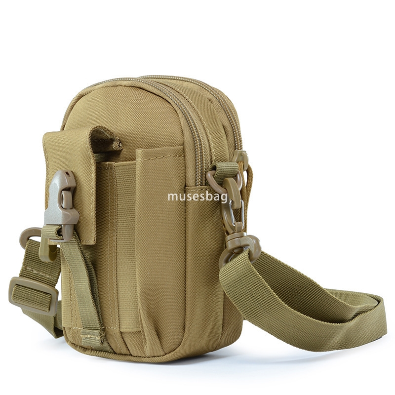 MOLLE Multi-functional Running Mountain Sports Bag Men's camo Outdoor Tactical crossbody bag Mobile phone Fanny pack