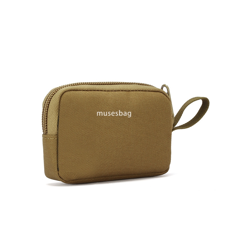 Leisure multi-function card Bus card Headset small hanging bag MOLLE Tactical Outdoor storage Key bag Coin purse