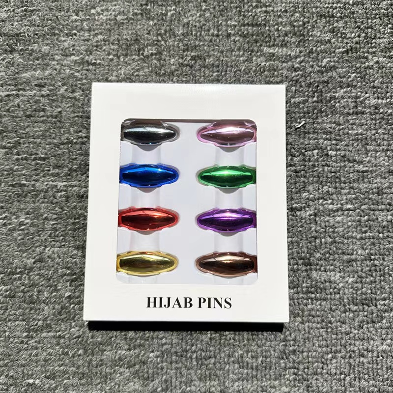 Multiple boxed pin brooches, scarves, shawls, magnetic buckles, brooch pins, decorative accessories 1 piece/8 pieces