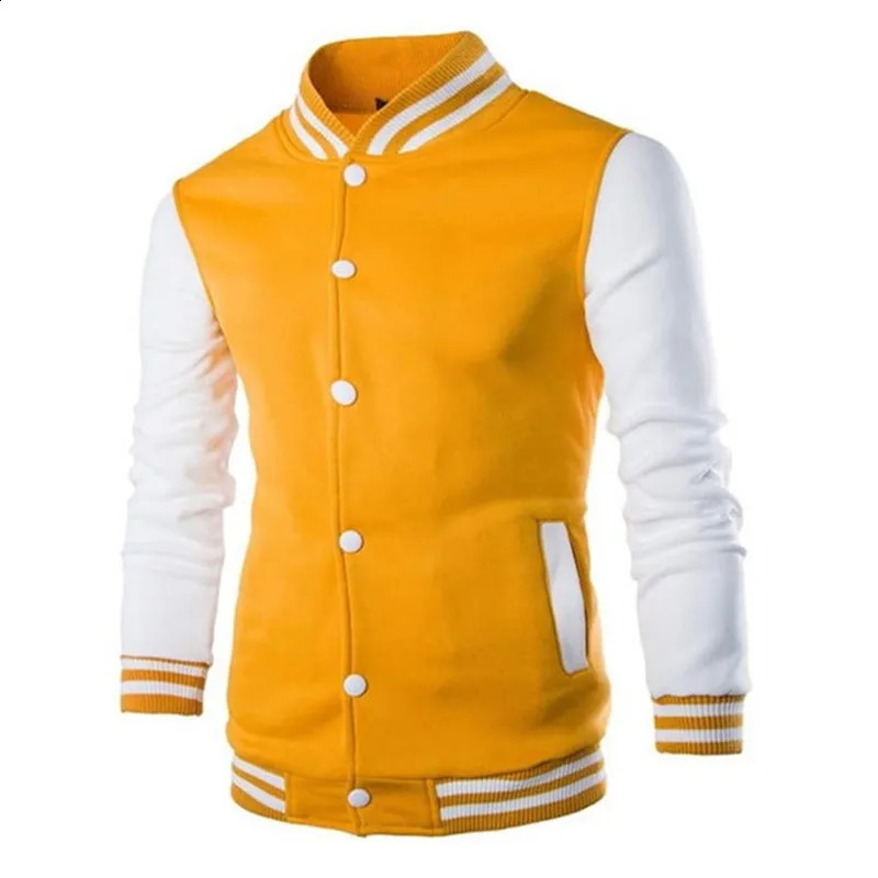 Mens baseball jacket mens fashion n wine red slim fit college team Harajuku boys sports shirt 240827