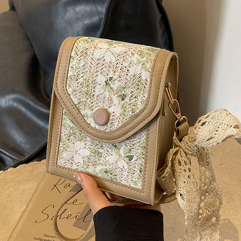 This year's popular straw 2024 summer new crossbody women, ins small fresh lace woven bags for women H727#13 ddmy 1b35
