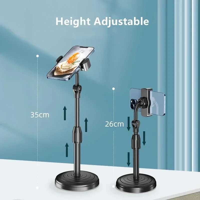 Desktop Tripod for Phone Smartphone Iphone with Phone Holder Stand Bracket Tripe for Mobile Telefoon Statief Stand TableM240725