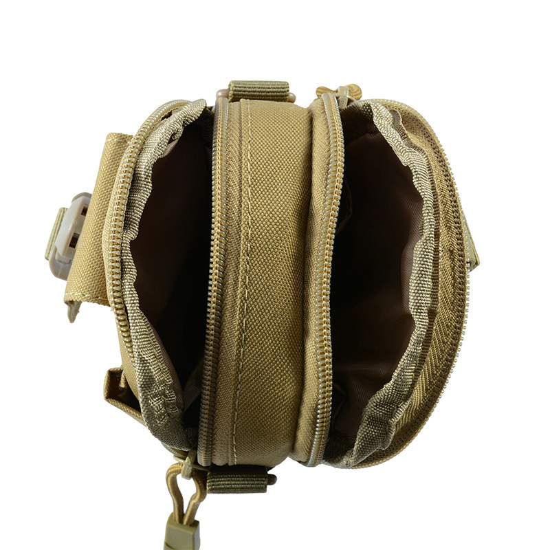 MOLLE Multi-functional Running Mountain Sports Bag Men's camo Outdoor Tactical crossbody bag Mobile phone Fanny pack