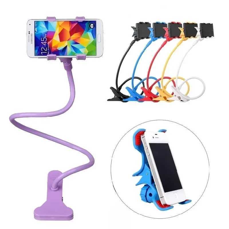 Universal Cell Phone holder Flexible Long Arm lazy Table Rack Stand Clamp Bed Tablet Car Mount Bracket For iPhone XS X SamsungM240725