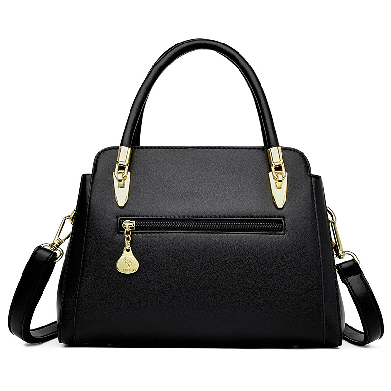 single 24 new shoulder diagonal cross hand-held embroidered bag, large capacity fashionable women's bag