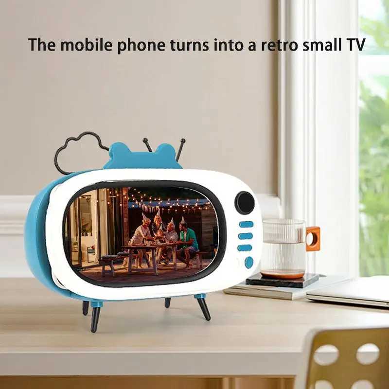 Convenient Mobile Phone Holder Universal Phone Stand Fall Resistant Firm Holder Retro TV Mobile Phone Holder StandM240725