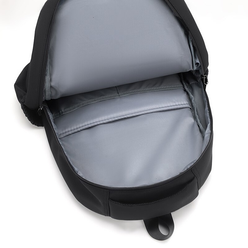14 inch unisex school casual bag solid color outdoor sports shoulder large capacity travel laptop backpack y240726