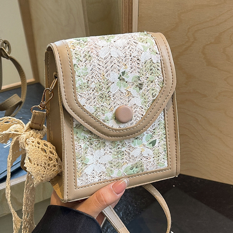 This year's popular straw 2024 summer new crossbody women, ins small fresh lace woven bags for women H727#13 ddmy 1b35