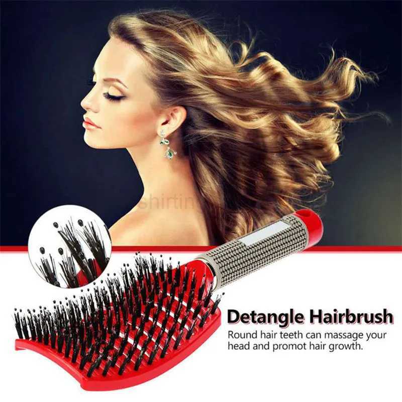 Dawan Spare Ribs Comb Large Curved Crescent Comb Curved Hairstyle Comb Professional Fluffy Artifact For Hair SalonCL240727