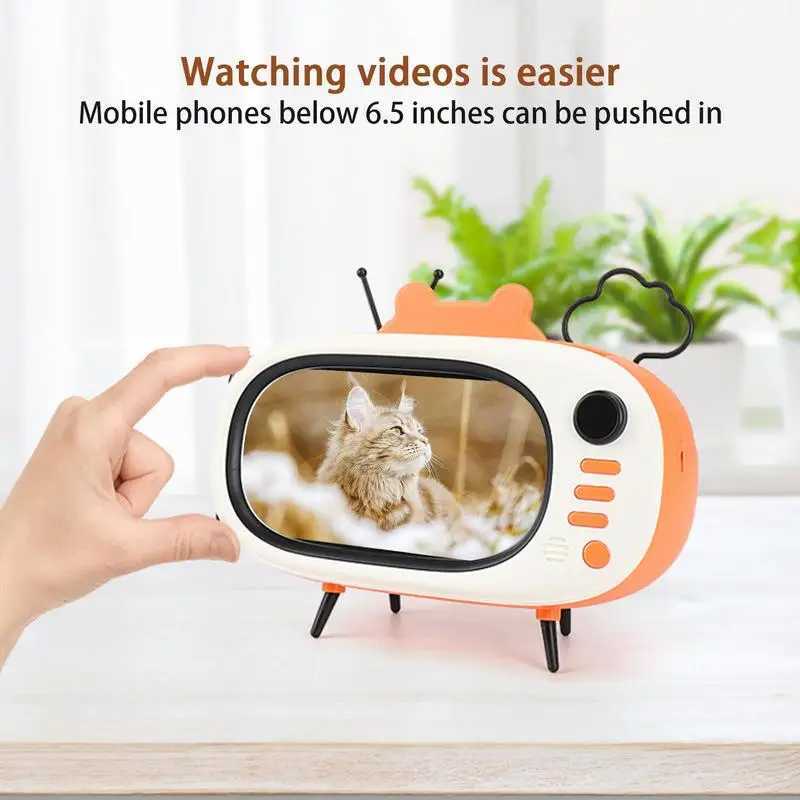 Convenient Mobile Phone Holder Universal Phone Stand Fall Resistant Firm Holder Retro TV Mobile Phone Holder StandM240725
