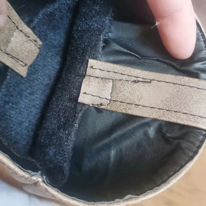 Retro Cowboy Boots Women Men Mid Calf Outdoor Men Vintage PU Shoes Man Slip on Winter Gladiator Booties Unisex Chelsea Boots Men 240719