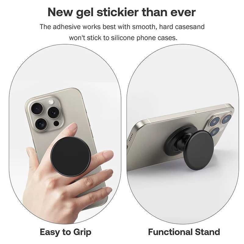 Foldable Elastic Mobile Phone Finger Grip Stand for iPhone Huawei Finger Ring Holder Pocket Socket Grips Pop Holder M250321