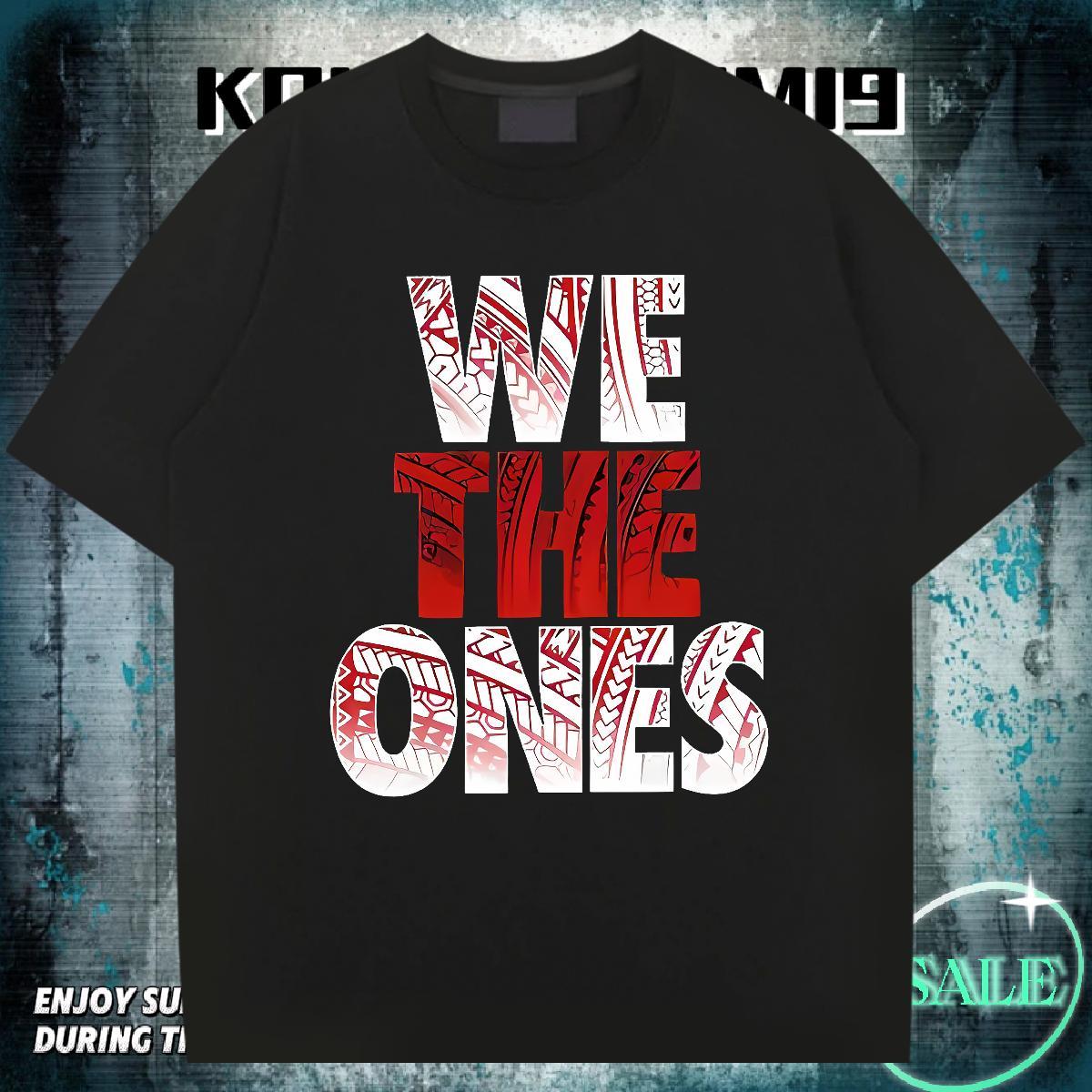 Casual New T-Shirts letter Tees 230g 100% Cotton Sports Casual Classic Plus Size Cartoon Crew Neck Men Clothes T-Shirt