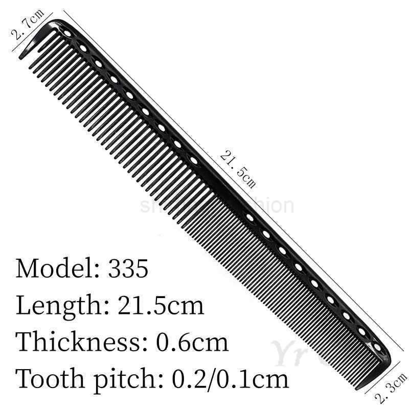 335 336 339 Haircut Comb Barber Shop Professional Hair Trimming Comb Salon Hairstylist Combing Hairdressing Styling Tools Y1010CL240727