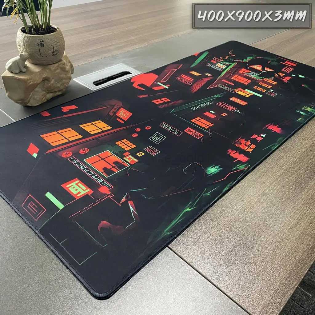 Personalized Art Gaming Mouse Pad Gamer Large tapis de souris anime Rubber Locking Edge Big Computer Mousepad Laptop Desk MatM240727