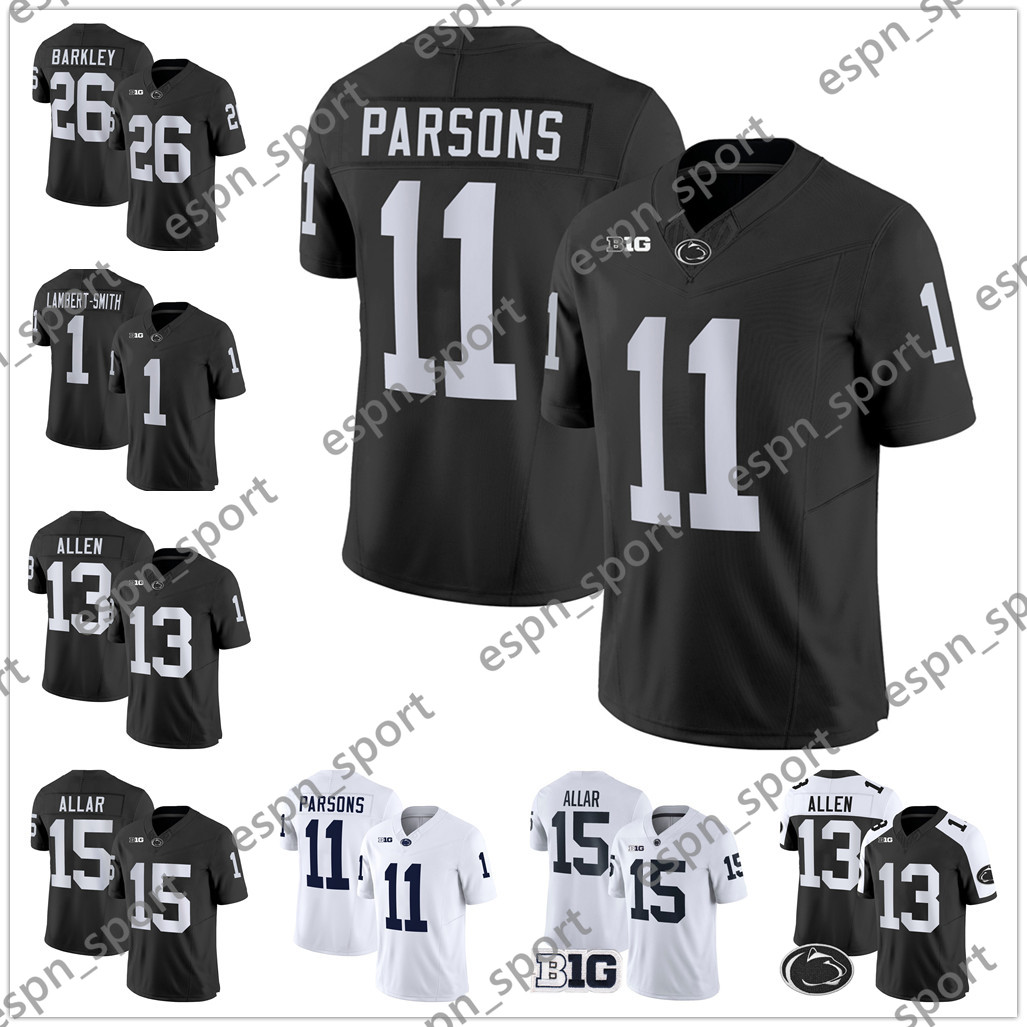 Penn State Nittany Lions Vapor Limited Custom Jersey - All Stitched College Drew Allar Kaytron Allen Saquon Barkley KeAndre Lambert-Smith Micah Parsons Jerseys