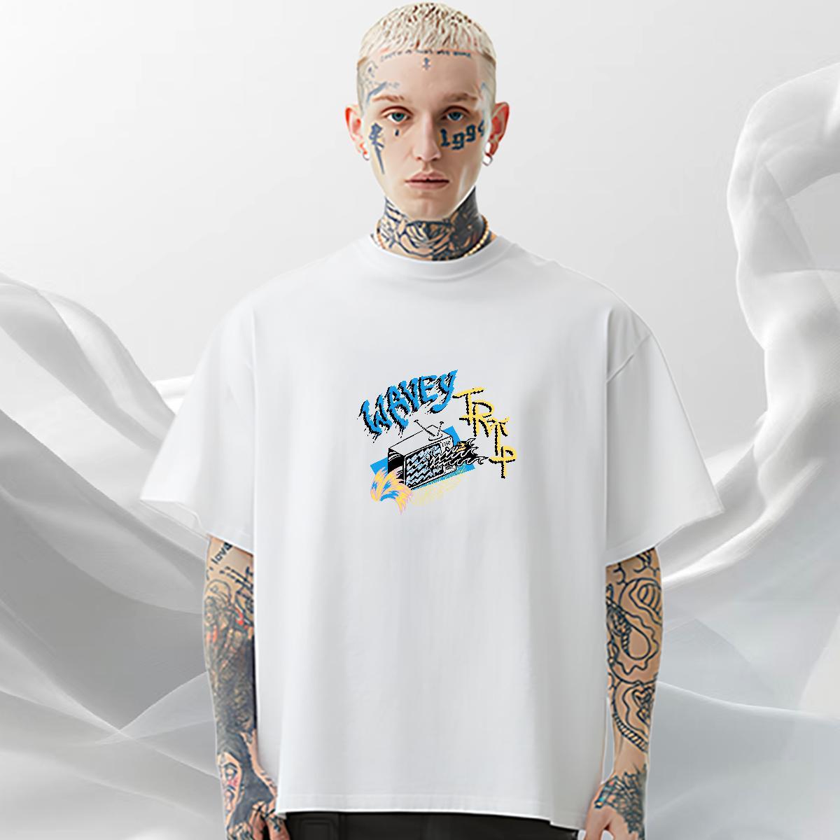 Classic Men T Shirts beach Top Tees 100% Cotton 230g Sports Casual Free Shipping Graphic O-Neck Short Sleeve Tshirts