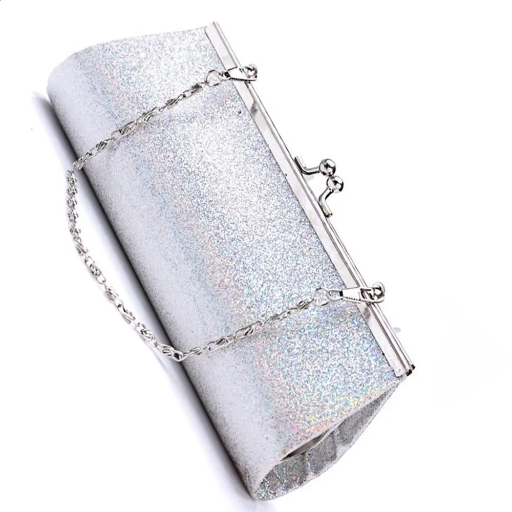Sparkly with The Chain Wedding Banquet Purse Glitter Shoulder Bag Evening Clutch Handbag 250218