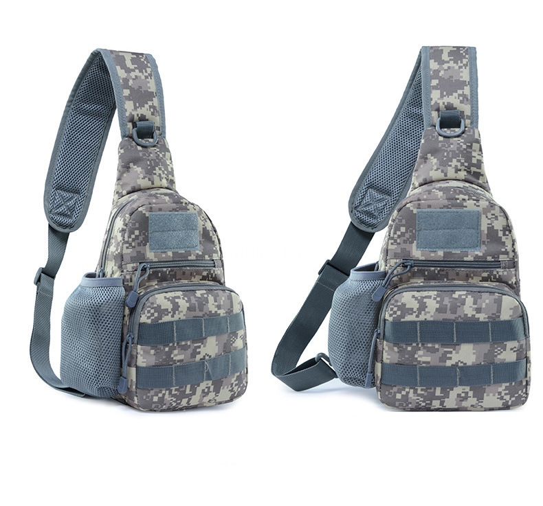 New Oxford Cycling crossspan shoulder bag Large capacity military camouflage sports outdoor tactical crossbody bag men's chest bag