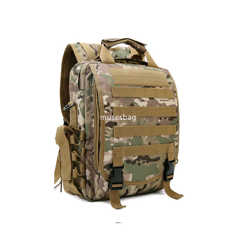 Men's single shoulder Crossbody Camo Tactical Bag Sports Outdoor Backpack Student Leisure Travel