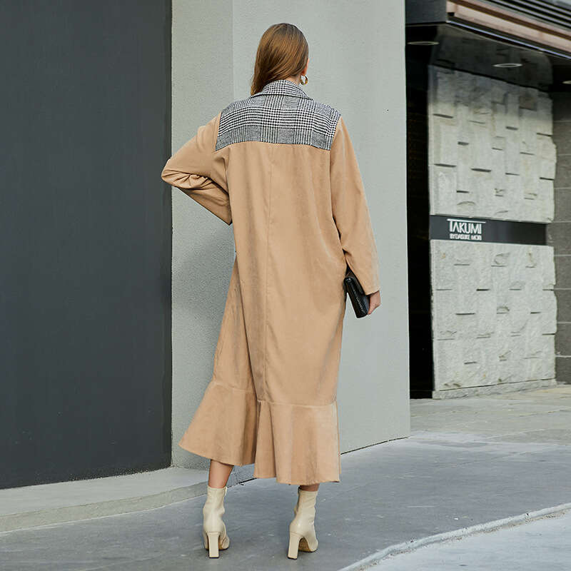 New Product Retro Sleeveless Winter Style Winter Payment Long Solid New Pattern Ventilation Business Affairs Autumn Dress Women Loose Self-cultivation