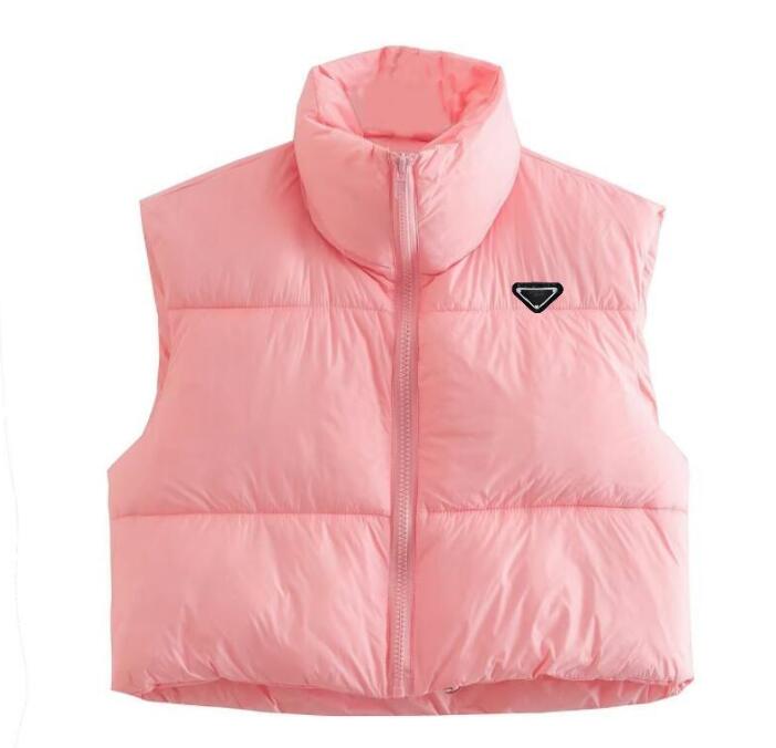 Women Down Vests new luxury Winter Green short tops womans Jacket Jumper Outdoor Warm Feather Outfit Parka Outwear coat Designer Clothes