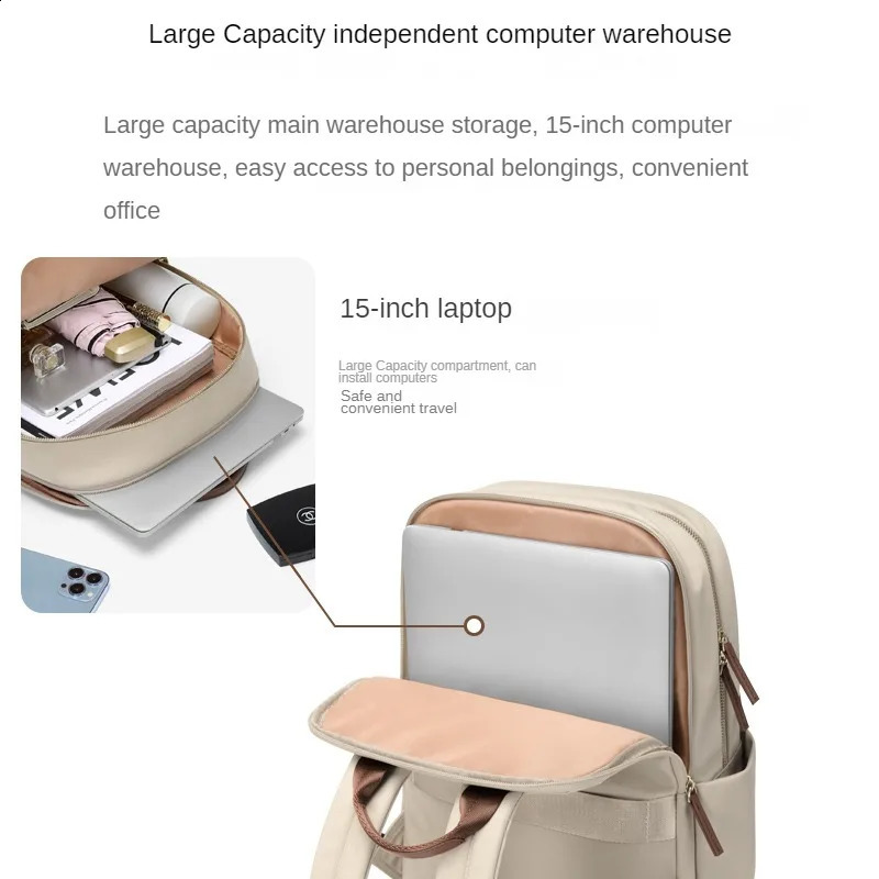 Golf backpack womens 2024 fashion travel large capacity commuting computer bag 240726