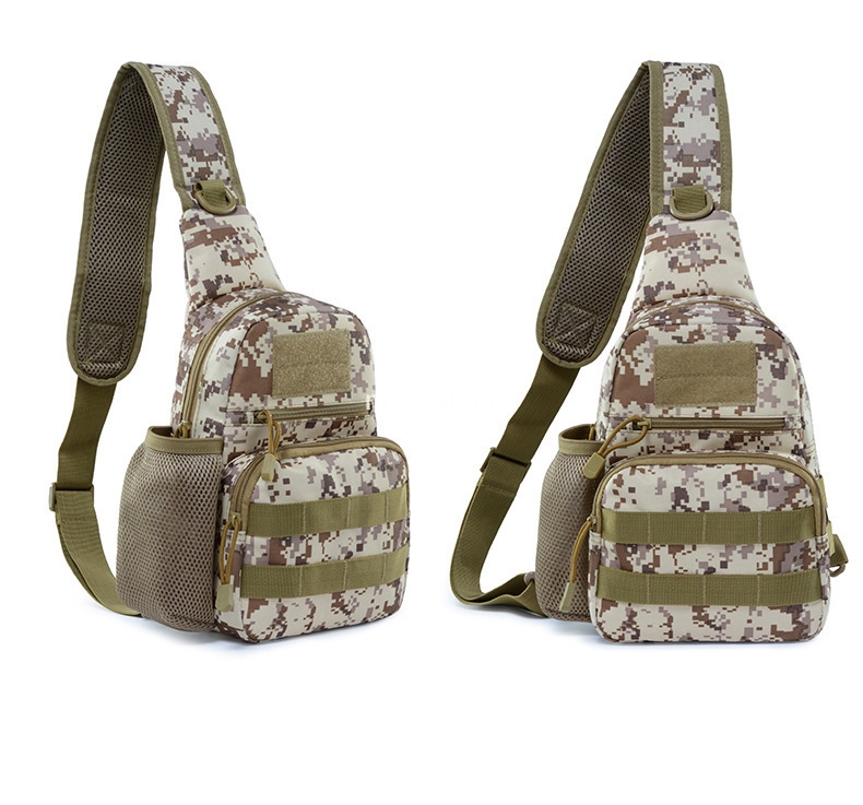 New Oxford Cycling crossspan shoulder bag Large capacity military camouflage sports outdoor tactical crossbody bag men's chest bag