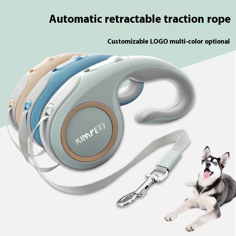 Pet dog Teddy automatic retractable leash Cat dog leash 3m outdoor dog walking leash
