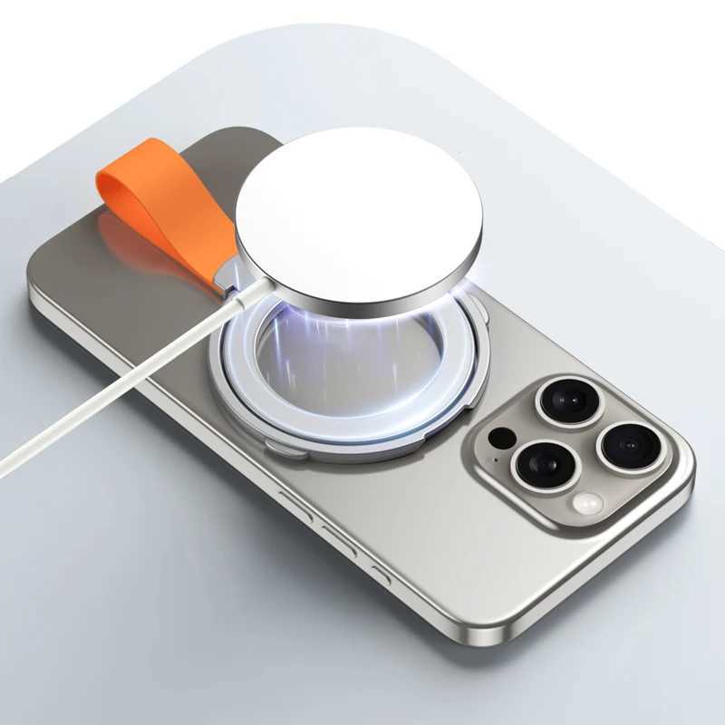 2023 New Strong Magnetic Mobile Phone Holder for Magsafe Accessories Magnet Stand with Strap Bracket for iPhone 13 14 15 SamsungM240725