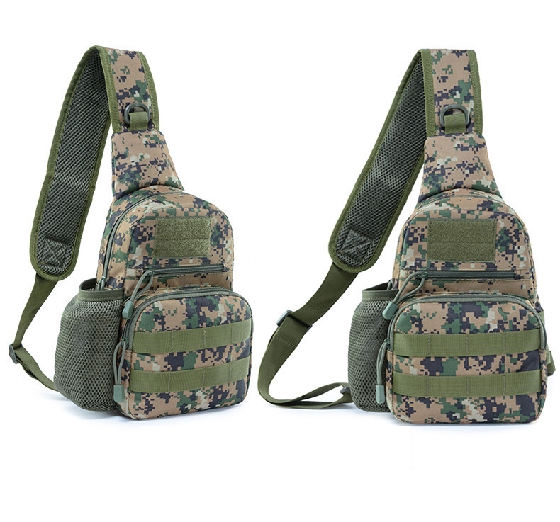 New Oxford Cycling crossspan shoulder bag Large capacity military camouflage sports outdoor tactical crossbody bag men's chest bag