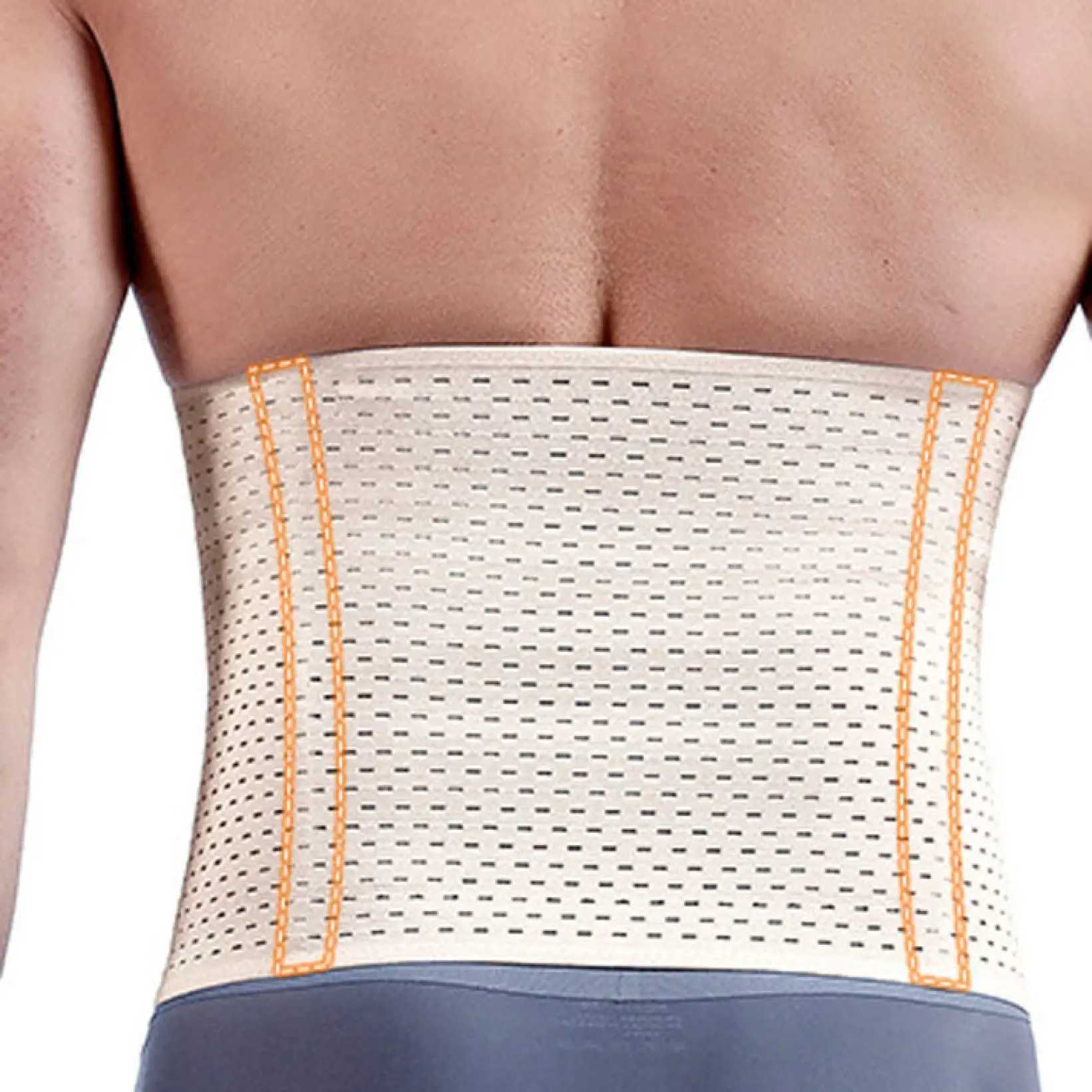 Men Compression Shapewear Waist Trainer Trimmer Belt Corset For Abdomen Belly Shapers Tummy Control Fitness Slimming Body ShaperL240727