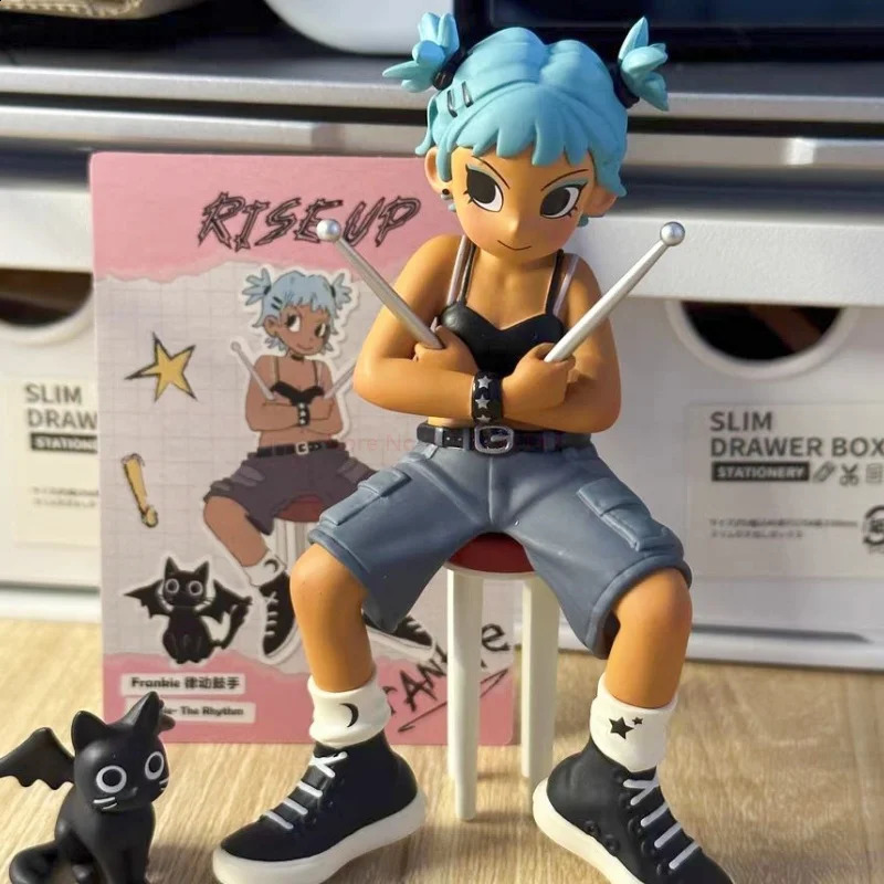 Peach Riot Blind Box Resie Up Series Poppy Gigi Frankie Anime Figure Decoration Collectible Kawaii Model Figurine Toy 240723 - view 7