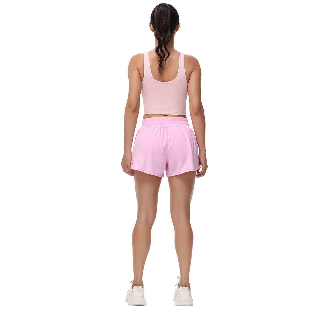 Womens Hotty Hot High-Rise Lined 4 Gym Fitness Training Tights Sport Quick-drying Short Pants Fashion Trousers XJ260206