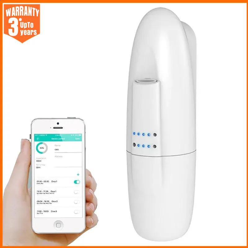 Smart aromatic oil diffuser Bluetooth application control plug-in Wall mounted aromatherapy machine Home office air freshener 240716