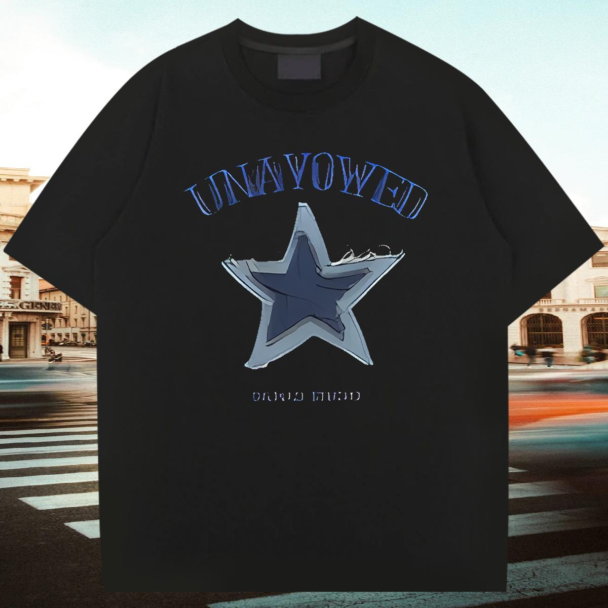 2024 Man T Shirts letter Wear 230g Cotton Outdoor Cool Design Oversized 3XL 4XL Short Sleeve O-Neck Men Tees