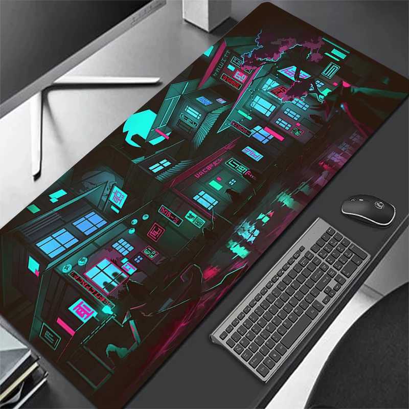 Personalized Art Gaming Mouse Pad Gamer Large tapis de souris anime Rubber Locking Edge Big Computer Mousepad Laptop Desk MatM240727