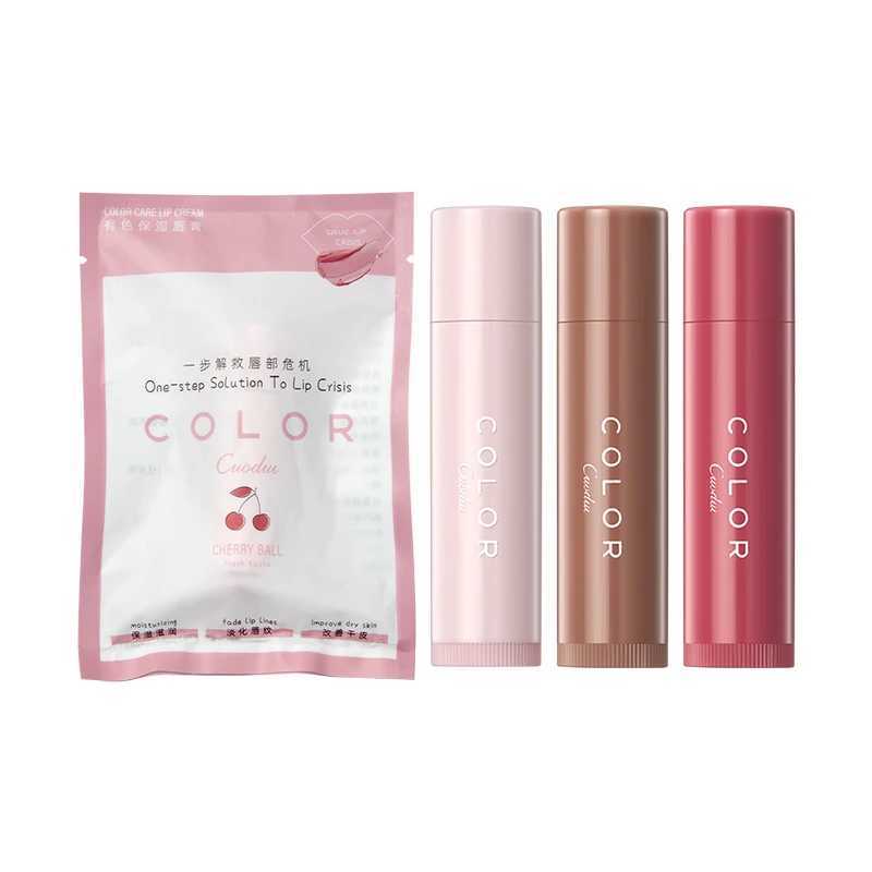 Jelly Colored lipstick Moisturizing Transparent Lip Base lipstick Anti drying Moisturizing Lip Care Lip Gloss Coloring CosmeticsW241223