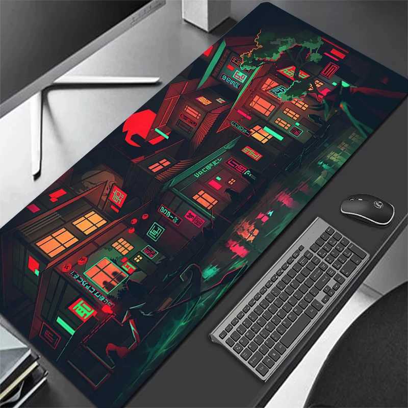 Personalized Art Gaming Mouse Pad Gamer Large tapis de souris anime Rubber Locking Edge Big Computer Mousepad Laptop Desk MatM240727