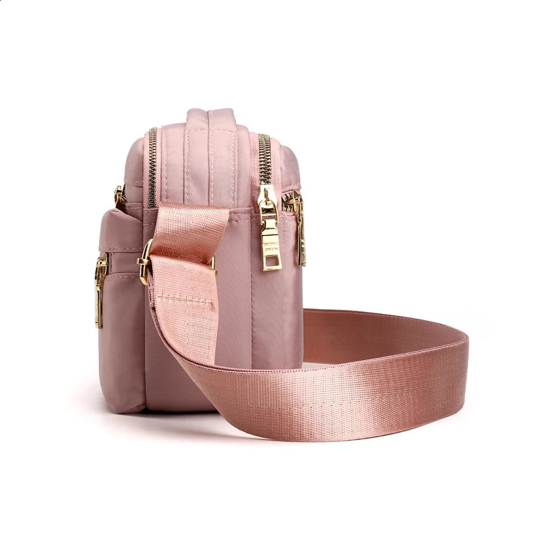 Waterproof Shoulder Bag Women Casual Crossbody Multifunction Handbag Messenger 240727