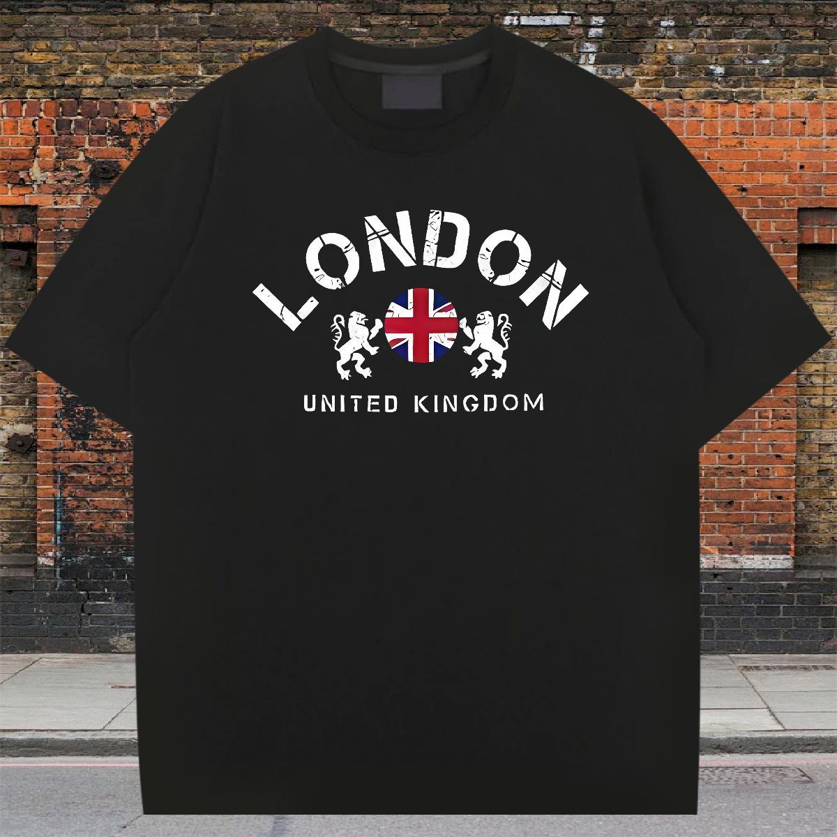 New Designer Man T Shirts letter Tops Shirt 230g 100% Cotton Beach TOP Quality Floral Print Pure Cotton Tshirt for Man Woman