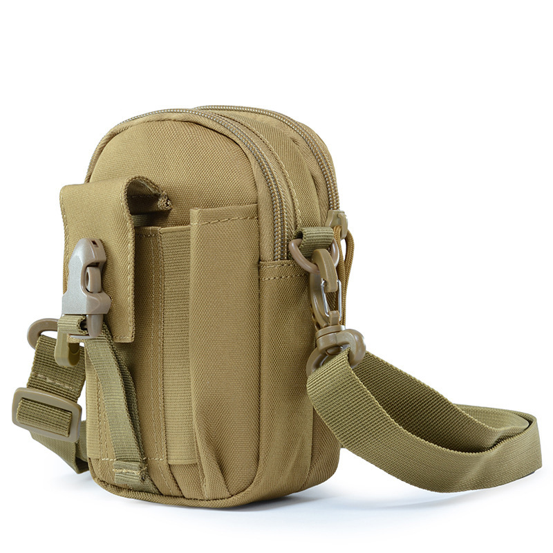 MOLLE Multi-functional Running Mountain Sports Bag Men's camo Outdoor Tactical crossbody bag Mobile phone Fanny pack